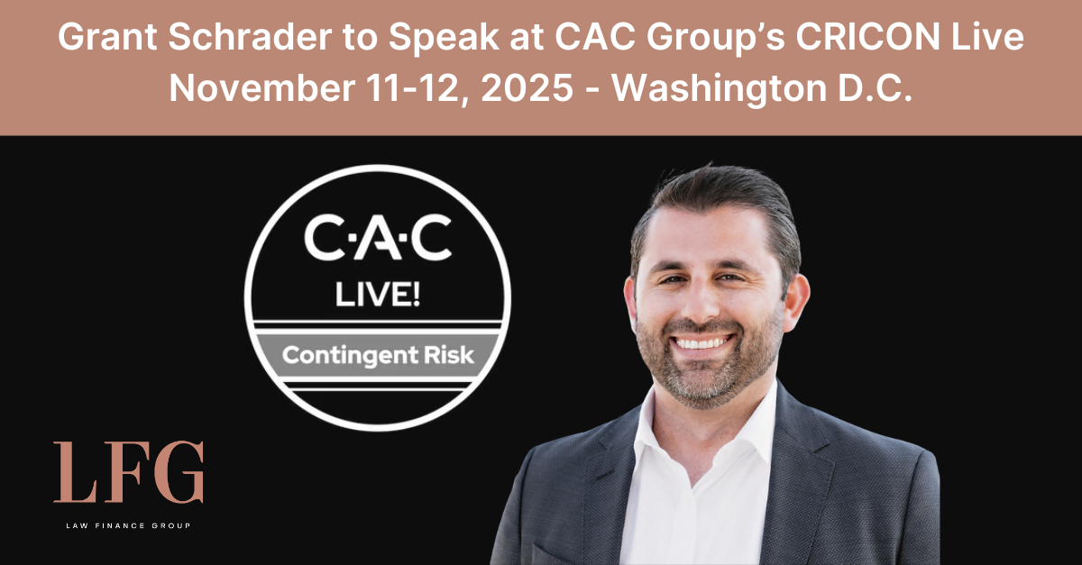 Grant Schrader speaking at CAC's CRICON 2025